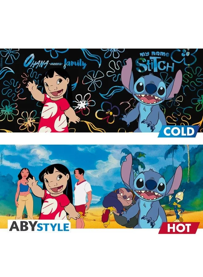 Abystyle  AbyStyle DISNEY - Mug Heat Change - 460 ml - Lilo & Stitch  | Best Price UAE